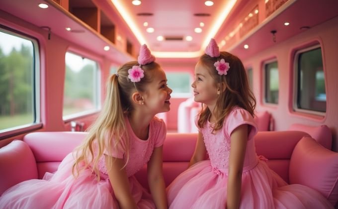 Creating Magical Moments with a Pamper Bus at Your Child’s Party